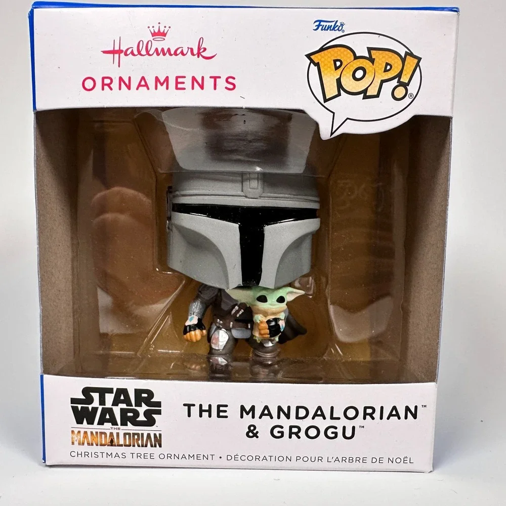 Star Wars Young Jedi Grogu Mandalorian Hallmark Christmas Ornaments Lotof 3 NEW‎